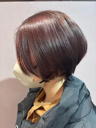 ショート merc. 岡村優のヘアスタイル