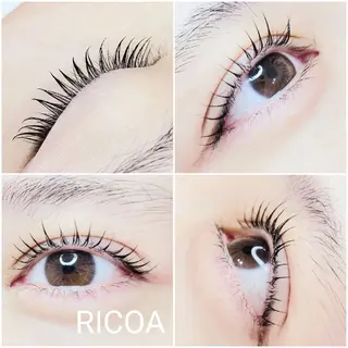 マツエク・マツパ RICOA 酒井のマツエク・マツパデザイン