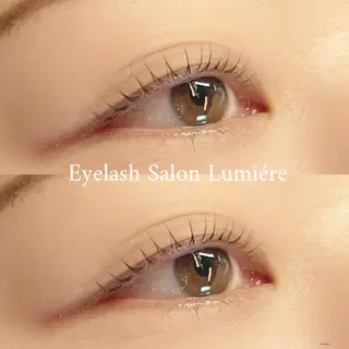 マツエク・マツパ Lumiére 鈴木咲良のマツエク・マツパデザイン