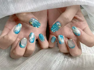 ミディアム 501 nail所属・501 nailのネイルデザイン