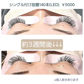 マツエク・マツパ Vine eyelashのマツエク・マツパデザイン