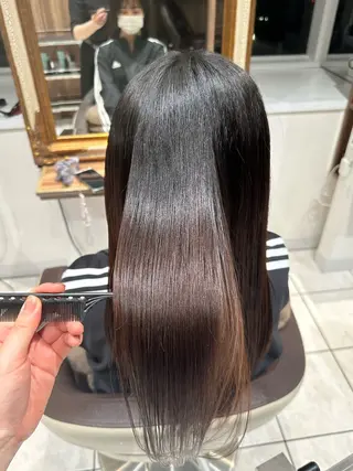 ロング パーマ Ash西葛西 /momijiのヘアスタイル