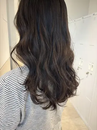 ミディアム カラー Matsuzaki Kurumiのヘアスタイル