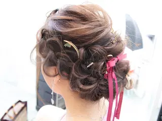 ヘアアレンジ Re:ta Hair 飯田淳平のヘアスタイル