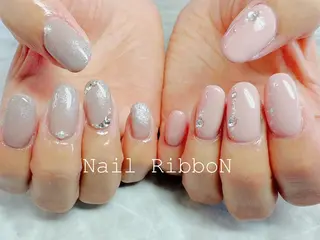 ネイル ネイルリボン 石田のネイルデザイン