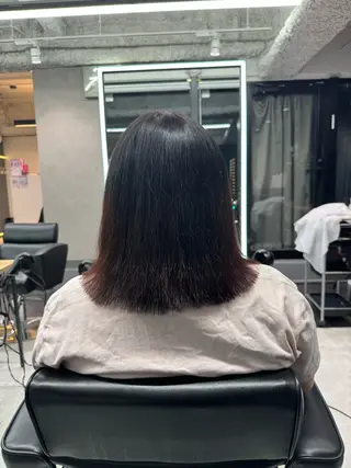 ミディアム カラー 吉満 翔のヘアスタイル