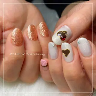 ネイル ネイル/耳つぼ /新ホワイトニングのネイルデザイン