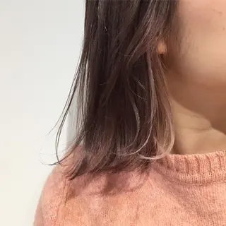 ミディアム ANY／SUE 千葉パーマのヘアスタイル