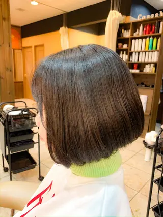 ショート 縮毛矯正/髪質改善 飯田公祐のヘアスタイル