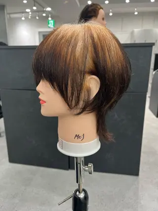 ミディアム いろあそび所属・カットモデル無料✨ 募集中✂️みなみ♥️のヘアスタイル