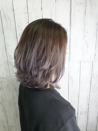 ミディアム 【清瀬】パサツキ 広がり改善川合剛史のヘアスタイル