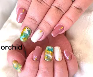 ネイル orchid ♡オーキッドのネイルデザイン