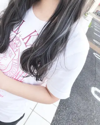 ロング カラー 具志 正太のヘアスタイル