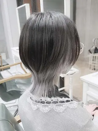 ショート カラー ヘアアレンジ メンズ 𝐑𝐈𝐍𝐊𝐀 🐣🩷のヘアスタイル