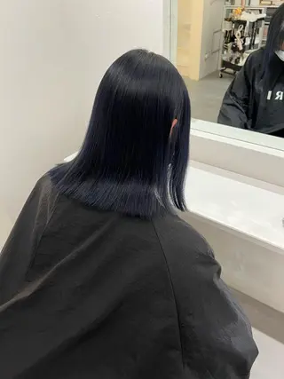 ミディアム カラー HONO/韓国 🇰🇷大阪エクステのヘアスタイル