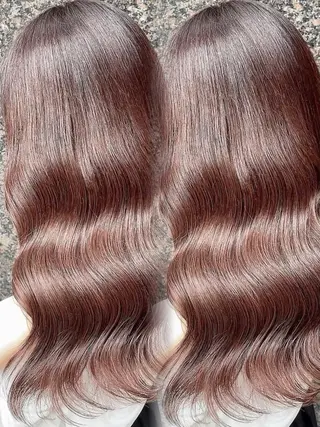 カラー Lond Cheri所属・HINA 仙台/ ワンカラー/縮毛矯正のヘアスタイル