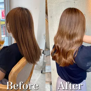 セミロング ボブ& 髪質改善FUMIYAのヘアスタイル