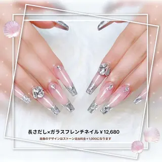 ネイル ラベンダー💖日暮里 ルル💖ネイルのネイルデザイン