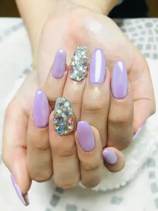 ネイル The Best Beauty受付担当のヘアスタイル