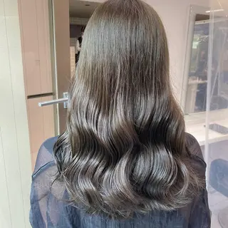 セミロング カラー レイヤー/韓国❣️ 髪質改善/亘紘輝のヘアスタイル