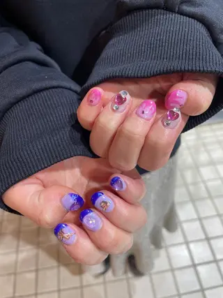 ネイル ニュアンスネイル/ ボブ/まちゃこのヘアスタイル