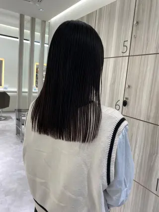 カラー 恒川 ひなたのヘアスタイル
