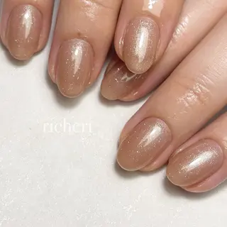 ミディアム ネイル richeri beautyのネイルデザイン