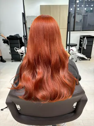 ロング I S所属・🌿透明感カラー‪ 縮毛矯正✨かずきのヘアスタイル