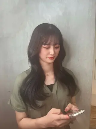 ロング ボブ/透明感カラー 🇰🇷Ryotaのヘアスタイル