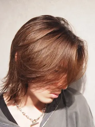 ミディアム ヘアアレンジ メンズ NEXT NEO所属・メンズヘア静岡 ✂︎Ryuheiのヘアスタイル