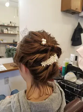 ヘアアレンジ salon kannaのヘアスタイル