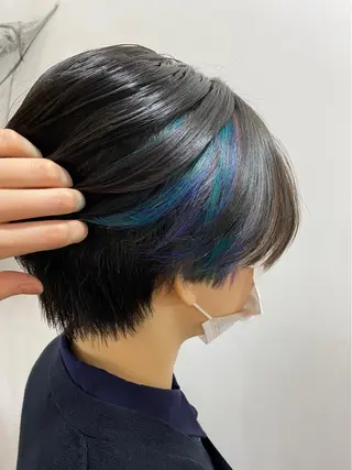 ショート カラー フラム所属・WATANABE MISAKIのヘアスタイル