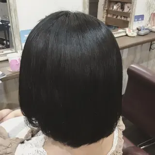 ミディアム カラー パーマ embrace エンブレイスのヘアスタイル