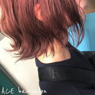 ミディアム カラー 髪質改善/艶髪 🫧高橋湧也のヘアスタイル