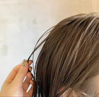 セミロング カラー murai airiのヘアスタイル