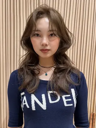 ミディアム 🩵縮毛矯正・ボブ 岩原朋也🩵のヘアスタイル