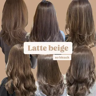 ロング カラー YUI🦋耳ツボ/ 仙台美容師/長町のヘアスタイル