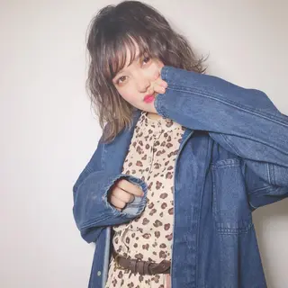 ショート カラー 店長/mao/ 前髪/顔周りカットのヘアスタイル