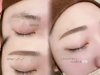 アイブロウ 【pool eye】 rinaのマツエク・マツパデザイン