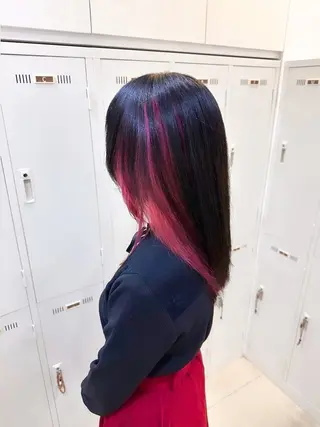 セミロング カラー 柔らか透明感カラー/ 内田圭祐のヘアスタイル