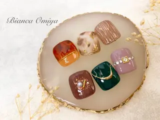 ネイル Bianca大宮 katoᕱ⑅ᕱﾞのネイルデザイン