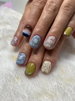 ネイル Nailsalon Ｒ《喜多見3分》のネイルデザイン