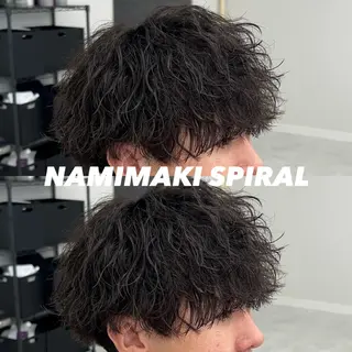 パーマ メンズ シャドウパーマ/ メンズ/KENTAのヘアスタイル