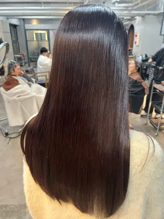 ロング カラー 赤みなしカラー🍐/ 艶髪✨/ririkaのヘアスタイル