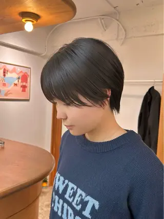 ショート ENIEN MAKE'S 立川所属・綾/ベージュカラー /パーマ🩰のヘアスタイル