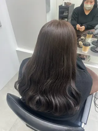 カラー 透明感\モテカラー 🫧🎀YUUのヘアスタイル