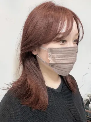 セミロング ku-to+所属・髪質改善✨ 角谷　勇のヘアスタイル