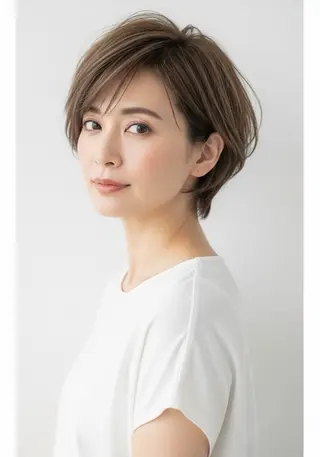 ショート カラー atsuki ショート特化のヘアスタイル