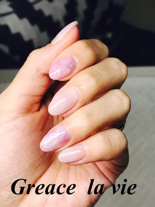 セミロング カラー パーマ ヘアアレンジ キッズ ネイル マツエク・マツパ Greace la vie所属・Greace  la vieのネイルデザイン