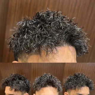 ショート パーマ メンズ 💈田上 立輝のヘアスタイル